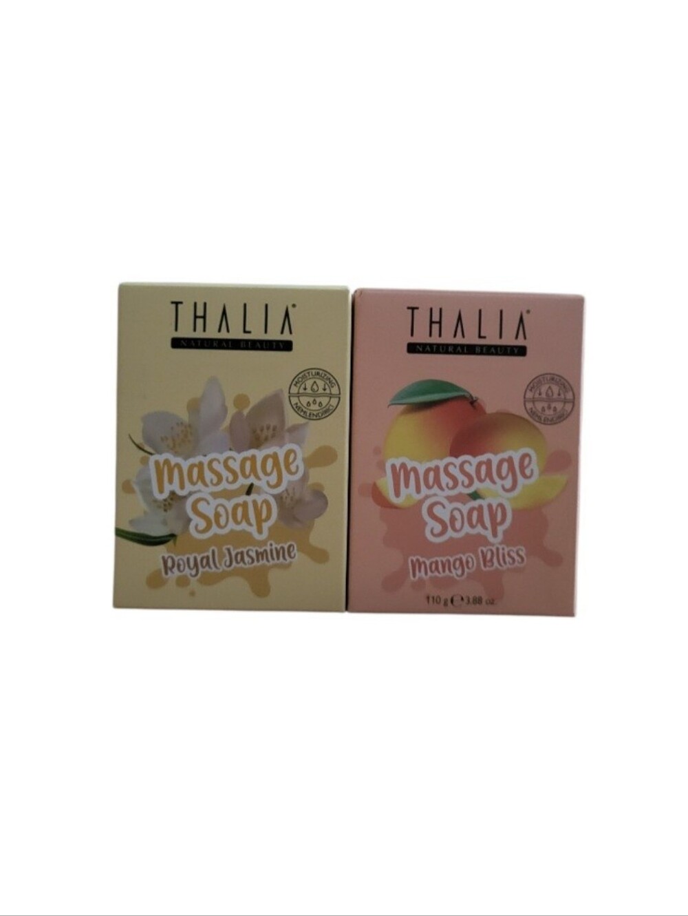 NEW Thalia Natural Beauty Massage Soap Bundle (Royal Jasmine & Mango Bliss)